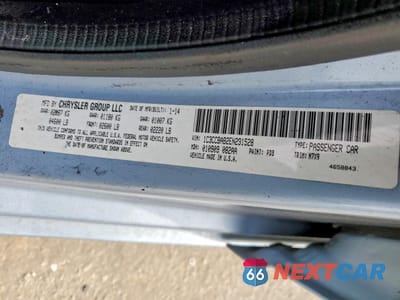 Zdjęcie 12 z 12 samochodu: 2014 CHRYSLER 200 LX VIN:1C3CCBAB2EN231528 - miniatura