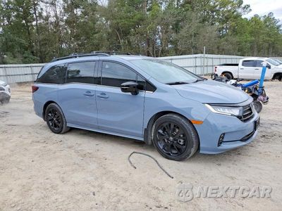 Czwarte zdjęcie samochodu z boku: 2024 HONDA ODYSSEY SPORT VIN:5FNRL6H71RB031386 - miniatura