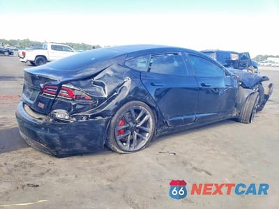 Trzecie zdjęcie samochodu z tyłu: 2023 TESLA MODEL S VIN:5YJSA1E67PF512455 - miniatura