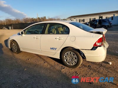 Drugie zdjęcie samochodu z przodu: 2009 HONDA CIVIC GX VIN:1HGFA46549L000422 - miniatura