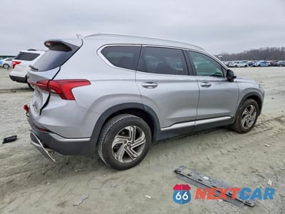 Trzecie zdjęcie samochodu z tyłu: 2021 HYUNDAI SANTA FE SEL VIN:5NMS24AJ0MH352289 - miniatura