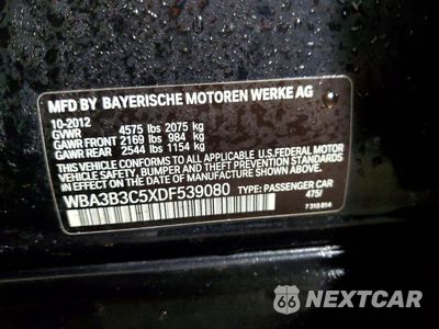 Zdjęcie 12 z 12 samochodu: 2013 BMW 328 XI VIN:WBA3B3C5XDF539080 - miniatura