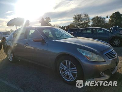 Czwarte zdjęcie samochodu z boku: 2010 INFINITI G37 BASE VIN:JN1CV6AP4AM409340 - miniatura