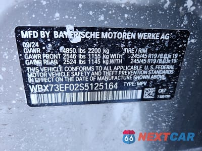 Zdjęcie 14 z 14 samochodu: 2025 BMW X1 XDRIVE28I VIN:WBX73EF02S5125164 - miniatura