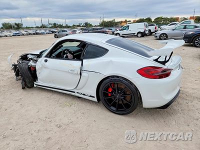 Drugie zdjęcie samochodu z przodu: 2016 PORSCHE CAYMAN GT4 VIN:WP0AC2A82GK197098 - miniatura