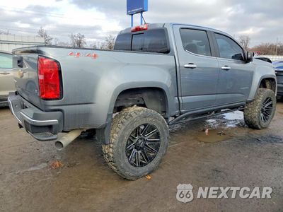 Trzecie zdjęcie samochodu z tyłu: 2018 CHEVROLET COLORADO LT VIN:1GCPTCE13J1174164 - miniatura