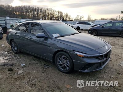 Czwarte zdjęcie samochodu z boku: 2024 HYUNDAI ELANTRA SEL VIN:KMHLM4DG3RU639264 - miniatura
