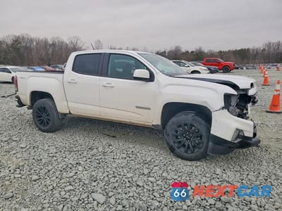 Czwarte zdjęcie samochodu z boku: 2022 GMC CANYON ELEVATION VIN:1GTG6CEN1N1133189 - miniatura