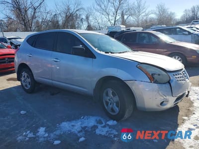 Czwarte zdjęcie samochodu z boku: 2010 NISSAN ROGUE S VIN:JN8AS5MT9AW015941 - miniatura