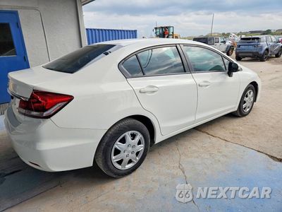 Trzecie zdjęcie samochodu z tyłu: 2015 HONDA CIVIC LX VIN:19XFB2F58FE112211 - miniatura