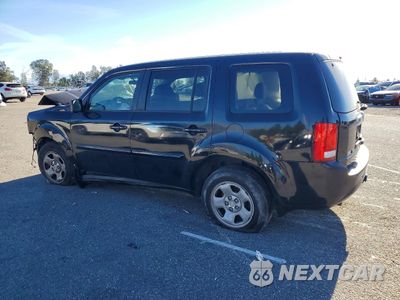 Drugie zdjęcie samochodu z przodu: 2012 HONDA PILOT LX VIN:5FNYF3H21CB009224 - miniatura
