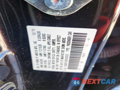 Zdjęcie 12 z 12 samochodu: 2015 ACURA TLX TECH VIN:19UUB1F58FA008050 - miniatura