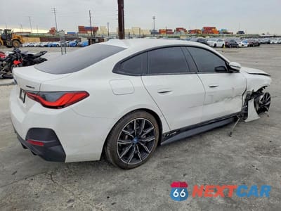 Trzecie zdjęcie samochodu z tyłu: 2024 BMW I4 EDRIVE 40 VIN:WBY73AW03RFT08484 - miniatura