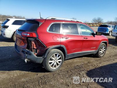 Trzecie zdjęcie samochodu z tyłu: 2016 JEEP CHEROKEE LIMITED VIN:1C4PJMDB7GW206017 - miniatura