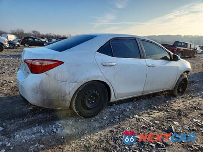 Trzecie zdjęcie samochodu z tyłu: 2019 TOYOTA COROLLA L VIN:5YFBURHE0KP896987 - miniatura
