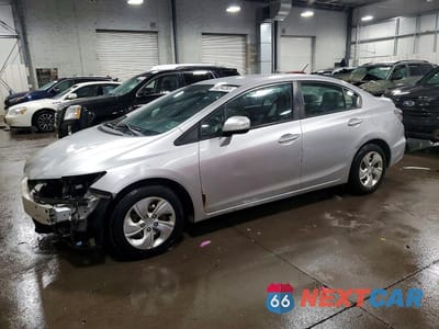 2013 HONDA CIVIC HYBRID 19XFB4F23DE202073 - główne zdjęcie licytacji z USA - miniatura