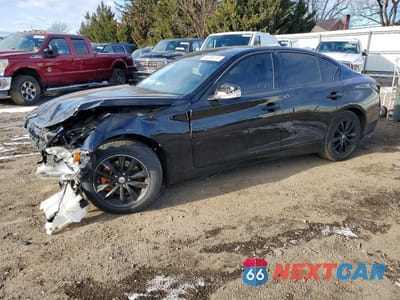 2014 INFINITI Q50 BASE JN1BV7AR6EM703573 - główne zdjęcie licytacji z USA - miniatura