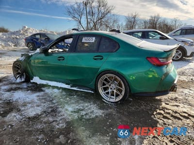 Drugie zdjęcie samochodu z przodu: 2022 BMW M3 COMPETITION VIN:WBS33AY04NFM94665 - miniatura