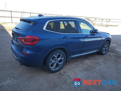 Trzecie zdjęcie samochodu z tyłu: 2020 BMW X3 XDRIVE30I VIN:5UXTY5C09LLT32941 - miniatura