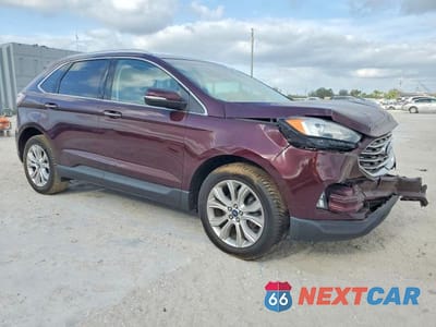 Czwarte zdjęcie samochodu z boku: 2019 FORD EDGE TITANIUM VIN:2FMPK3K90KBC15770 - miniatura