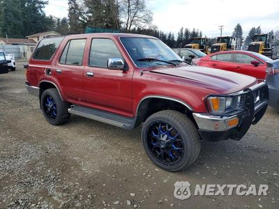 Czwarte zdjęcie samochodu z boku: 1990 TOYOTA 4RUNNER VN39 SR5 VIN:JT3VN39W2L0039620 - miniatura