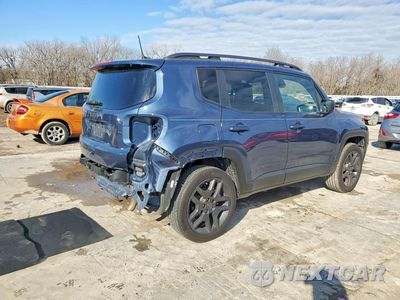 Trzecie zdjęcie samochodu z tyłu: 2021 JEEP RENEGADE LATITUDE VIN:ZACNJDBB9MPN32238 - miniatura