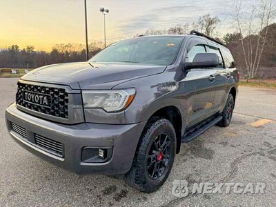 Drugie zdjęcie samochodu z przodu: 2021 TOYT SEQUOIA TRD PRO VIN:5TDEY5B10MS182254 - miniatura