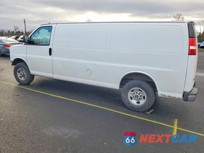 Drugie zdjęcie samochodu z przodu: 2022 GMC SAVANA G2500 DELIVERY VAN VIN:1GTW7BF74N1178100 - miniatura
