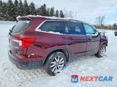 Trzecie zdjęcie samochodu z tyłu: 2019 HONDA PILOT EXL VIN:5FNYF6H59KB027738 - miniatura