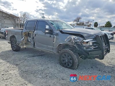Czwarte zdjęcie samochodu z boku: 2021 FORD F250 SUPER DUTY VIN:1FT7W2BTXMEC89171 - miniatura