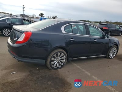 Trzecie zdjęcie samochodu z tyłu: 2014 LINCOLN MKS VIN:1LNHL9EK9EG600731 - miniatura