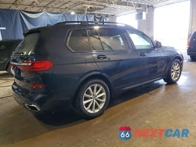 Trzecie zdjęcie samochodu z tyłu: 2019 BMW X7 XDRIVE50I VIN:5UXCX4C54KLB39669 - miniatura