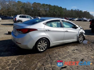 Trzecie zdjęcie samochodu z tyłu: 2014 HYUNDAI ELANTRA SE VIN:KMHDH4AE1EU087088 - miniatura