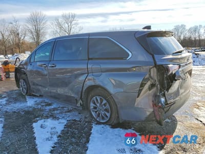 Drugie zdjęcie samochodu z przodu: 2024 TOYOTA SIENNA XLE VIN:5TDYSKFC1RS118062 - miniatura
