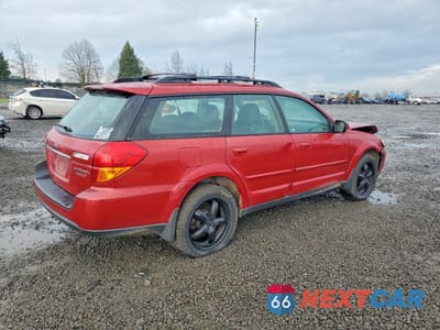 Trzecie zdjęcie samochodu z tyłu: 2006 SUBARU LEGACY OUTBACK 2.5 XT LIMITED VIN:4S4BP67C964305663 - miniatura