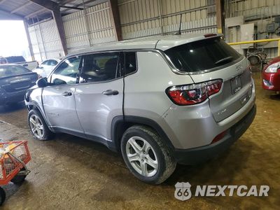 Drugie zdjęcie samochodu z przodu: 2023 JEEP COMPASS SPORT VIN:3C4NJDANXPT547312 - miniatura