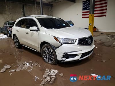 Czwarte zdjęcie samochodu z boku: 2018 ACURA MDX ADVANCE VIN:5J8YD4H89JL027076 - miniatura