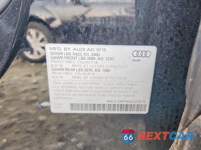 Zdjęcie 14 z 14 samochodu: 2016 AUDI Q5 PREMIUM PLUS VIN:WA1L2AFPXGA023575 - miniatura