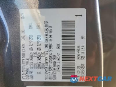 Zdjęcie 12 z 13 samochodu: 2020 TOYOTA TUNDRA CREWMAX LIMITED VIN:5TFHY5F13LX905742 - miniatura