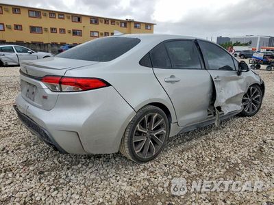 Trzecie zdjęcie samochodu z tyłu: 2020 TOYOTA COROLLA SE VIN:5YFS4RCE9LP037065 - miniatura
