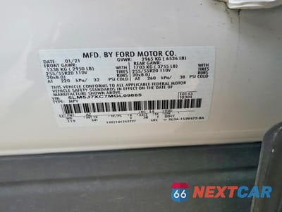 Zdjęcie 13 z 14 samochodu: 2021 LINCOLN AVIATOR RESERVE VIN:5LM5J7XC7MGL09885 - miniatura