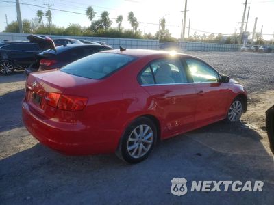 Trzecie zdjęcie samochodu z tyłu: 2014 VOLKSWAGEN JETTA SE VIN:3VWD17AJ3EM332482 - miniatura
