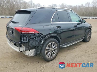 Trzecie zdjęcie samochodu z tyłu: 2022 MERCEDES-BENZ GLE 350 4MATIC VIN:4JGFB4KB7NA656994 - miniatura