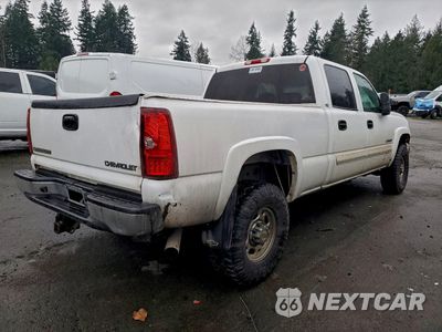 Trzecie zdjęcie samochodu z tyłu: 2003 CHEVROLET SILVERADO K2500 HEAVY DUTY VIN:1GCHK23U93F235960 - miniatura
