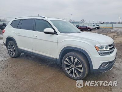 Czwarte zdjęcie samochodu z boku: 2019 VOLKSWAGEN ATLAS SEL VIN:1V2MR2CA2KC544278 - miniatura