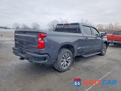 Trzecie zdjęcie samochodu z tyłu: 2021 CHEVROLET SILVERADO K1500 RST VIN:1GCUYEED7MZ274025 - miniatura