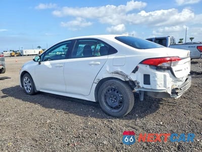 Drugie zdjęcie samochodu z przodu: 2025 TOYOTA COROLLA LE VIN:5YFB4MDE1SP344634 - miniatura