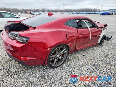 Trzecie zdjęcie samochodu z tyłu: 2022 CHEVROLET CAMARO SS VIN:1G1FH1R76N0108258 - miniatura