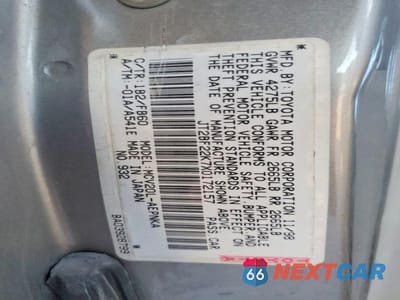 Zdjęcie 12 z 12 samochodu: 1999 TOYOTA CAMRY LE VIN:JT2BF22K7X0172157 - miniatura