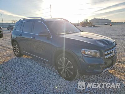 Czwarte zdjęcie samochodu z boku: 2022 MERCEDES-BENZ GLB 250 VIN:W1N4M4GB7NW257027 - miniatura